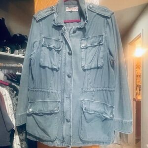Free People Not Your Brothers surplus jacket